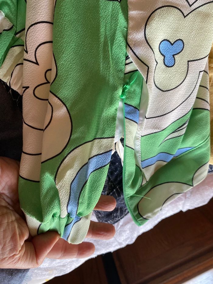 Pantalon fluide jambes larges été taille L - photo numéro 5