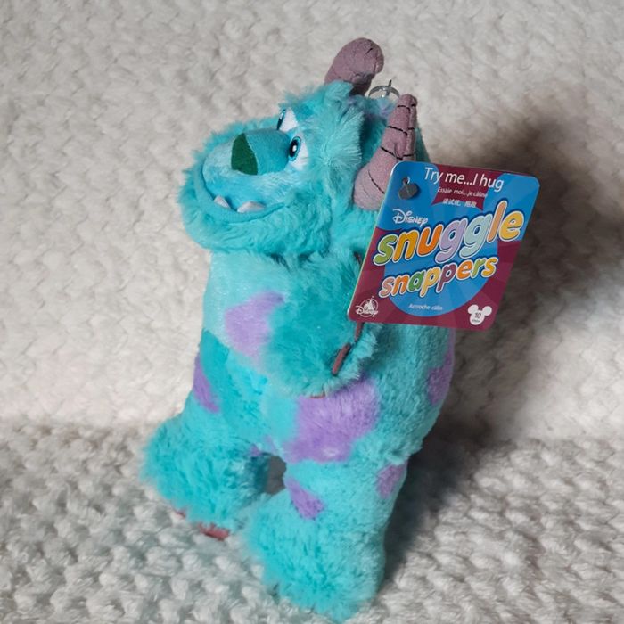 Peluche disney sully collection snuggle snappers monstres et compagnie - photo numéro 2
