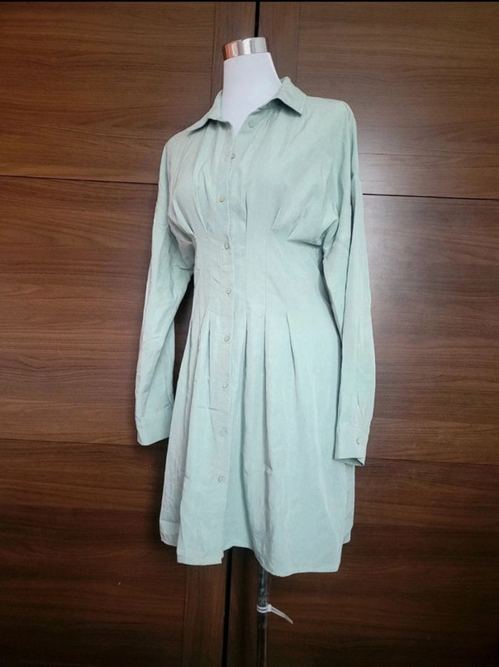 Tunique ceintré pistache