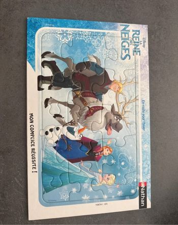 Puzzle la reine des neiges