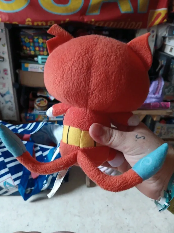 Peluche jibanyan 15cm env yo kai watch de 2015 pas vinted go - photo numéro 2