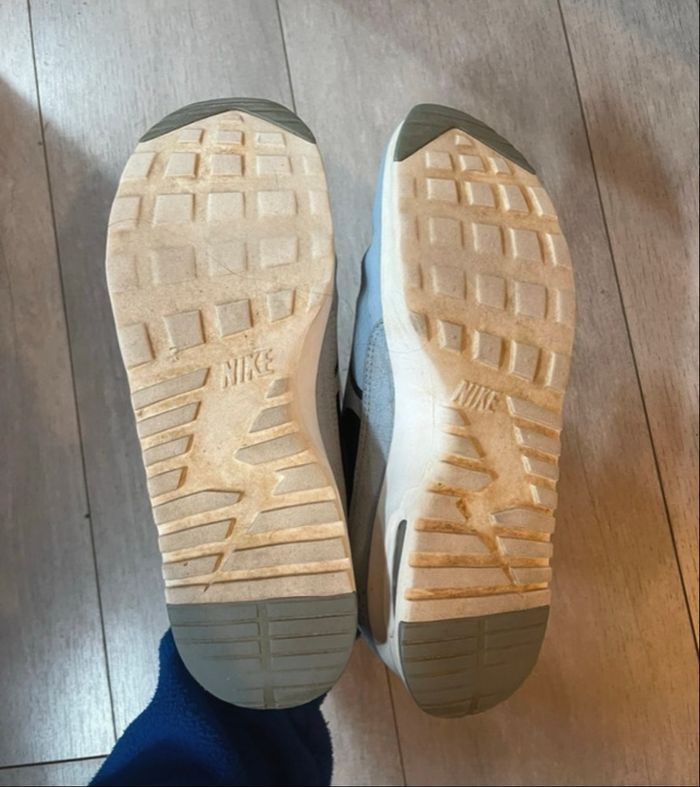 Basket Nike air Max bleues