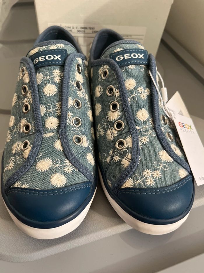 Baskets Geox fille denim brodés T31 - photo numéro 5