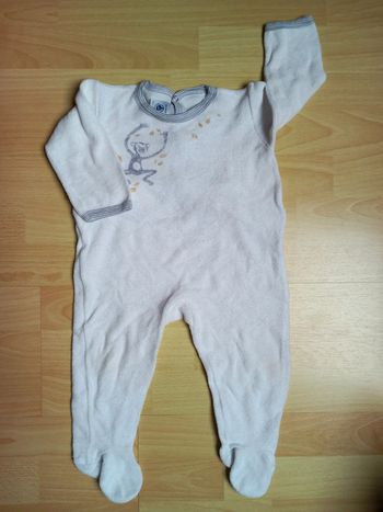 Pyjama en éponge Petit Bateau 18 mois TBE