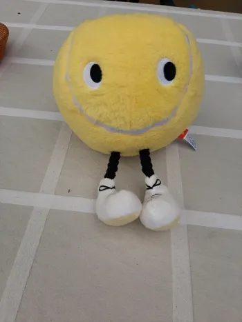 Peluche balle de tennis hema