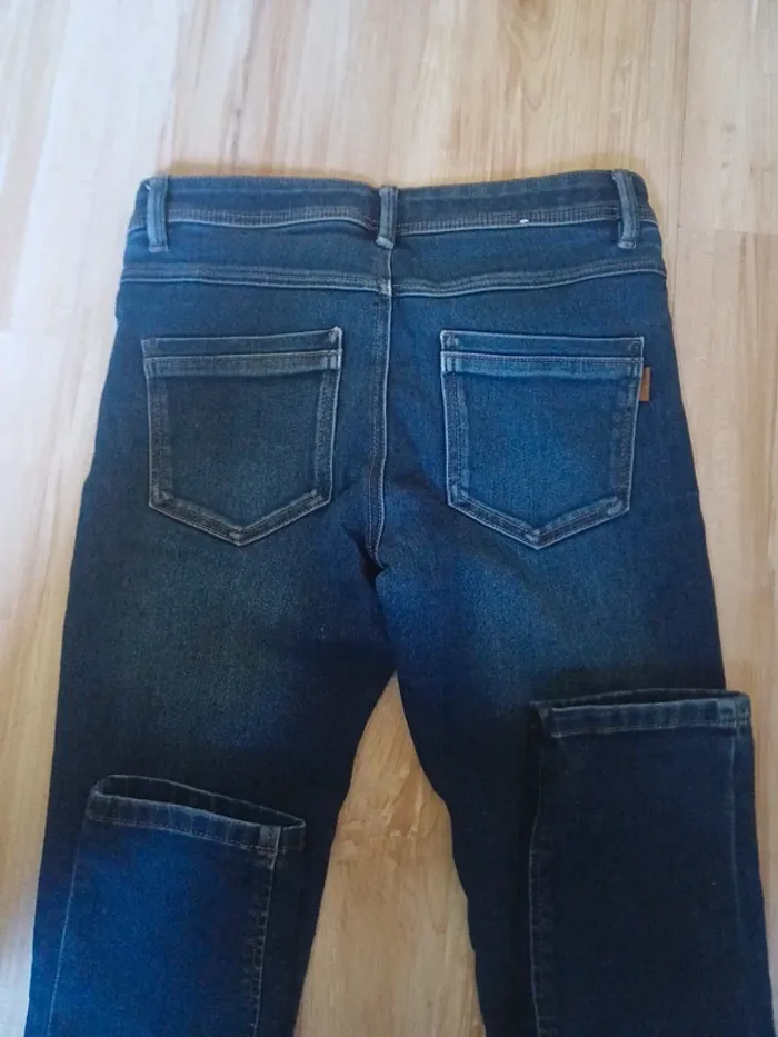Jeans skinny taille réglable 11 ans - photo numéro 6