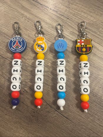 Porte-clés personnalisés Football