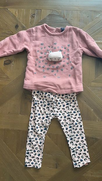 Ensemble fille 24 mois