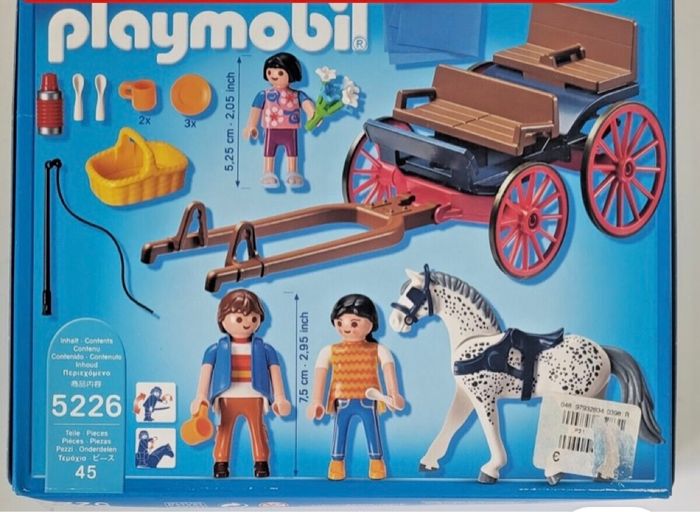 Playmobil country 5226 calèche avec famille - photo numéro 3