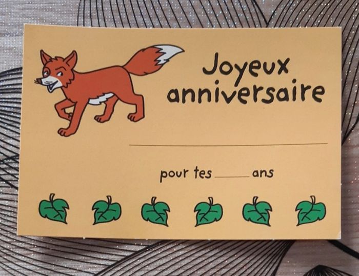 Cartons d'invitation anniversaire enfant - photo numéro 2