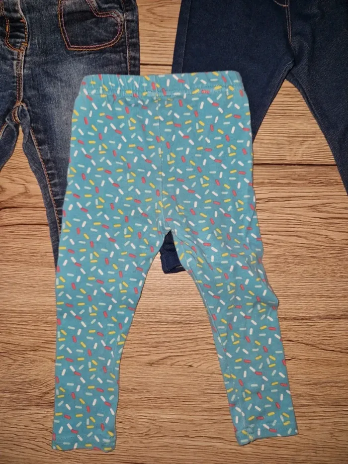 Lot pantalon fille 18 mois - photo numéro 8