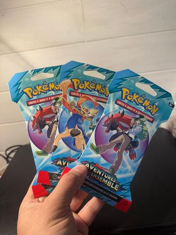 Boosters Pokémon Aventures Ensemble – Scellés - 21€