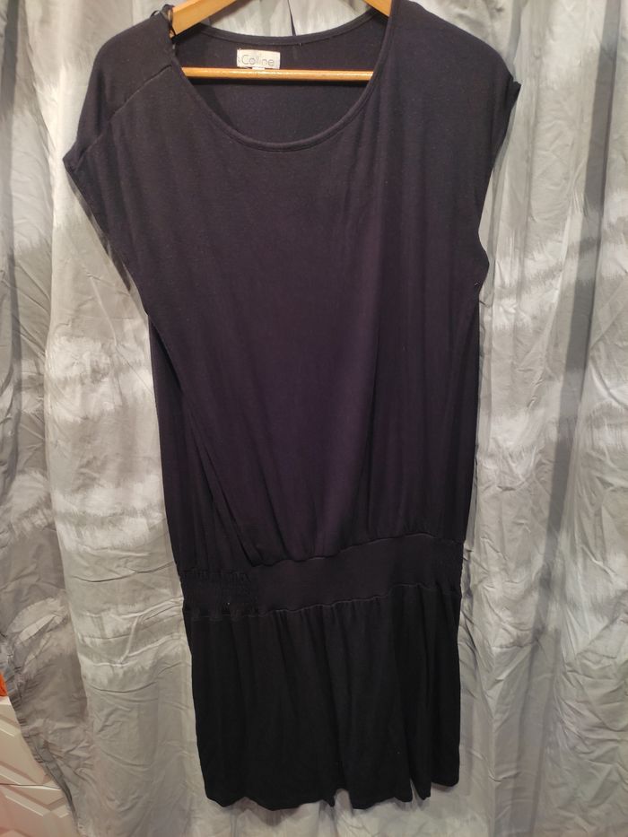 Robe noire de grossesse et d'allaitement taille 46 - photo numéro 2