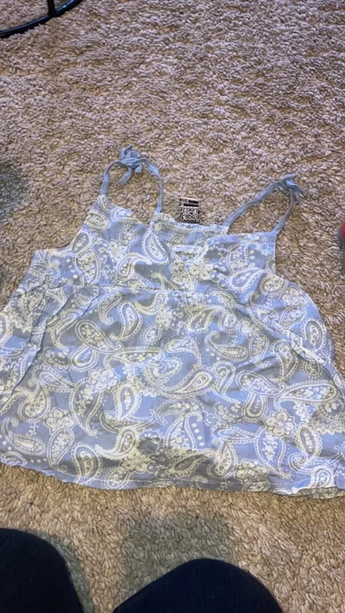 Blouse tape à l’œil 4 ans