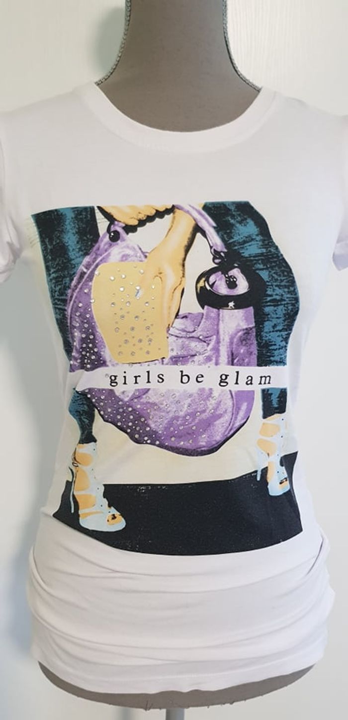 T-shirt avec strass - photo numéro 2