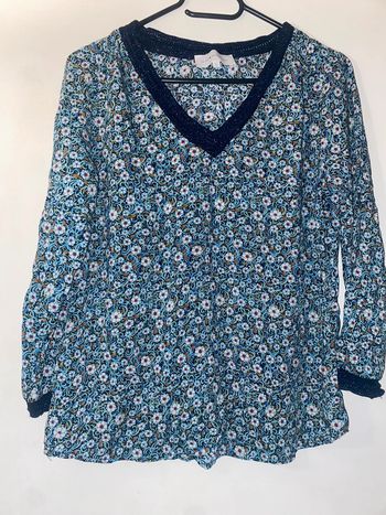 Blouse fleurie