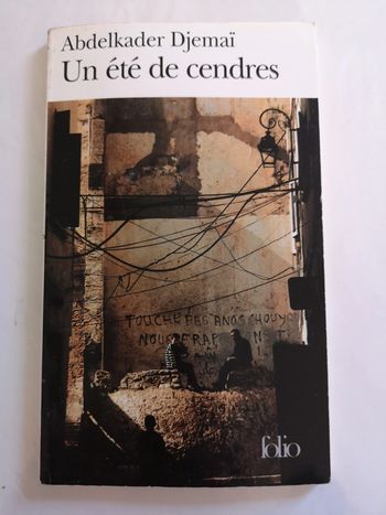 Livre un été de cendres