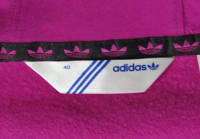 Veste de survêtement a capuche adidas style vintage, taille XS. - photo numéro 4