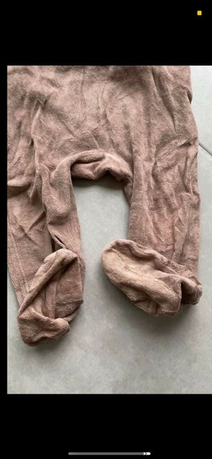 Pyjama velours Chat fille 18 mois - photo numéro 2