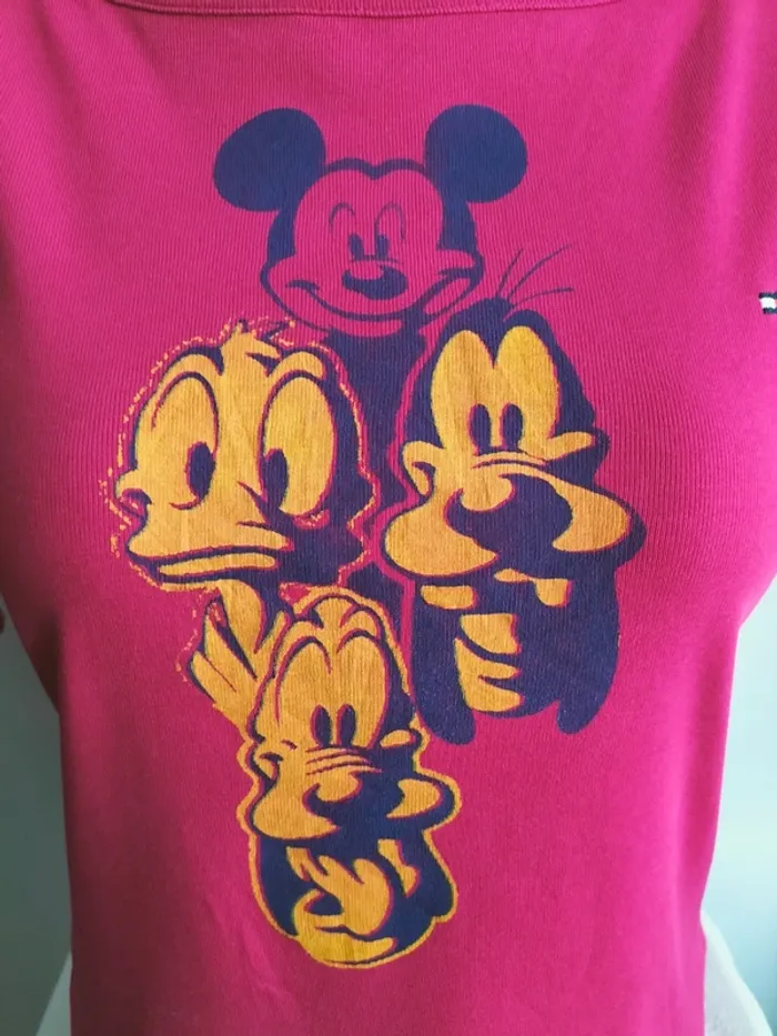 T Shirt Femmes Tommy Hilfiger "Disney" (M) - photo numéro 3