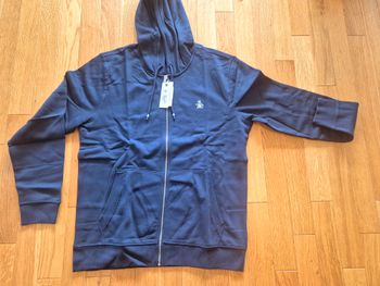 Veste De Jogging "Original Penguin" Bleu Marine Taille L neuf sous blister.