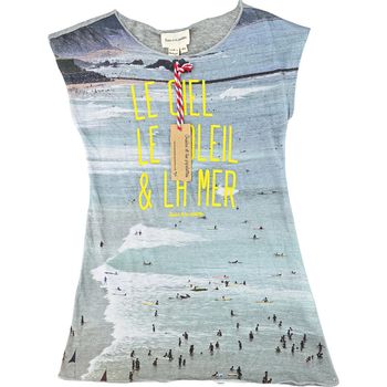 Robe sans manche 4 ans en coton Arsène et les pipelettes