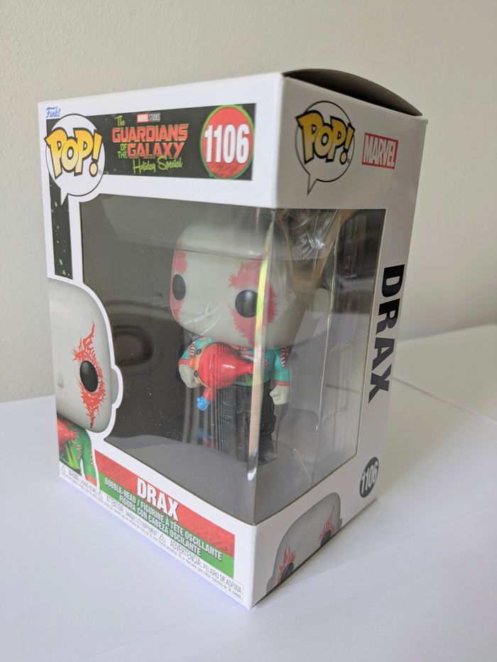 Pop ! Funko 1106 drax les gardiens de la galaxie. Marvel Disney - photo numéro 1