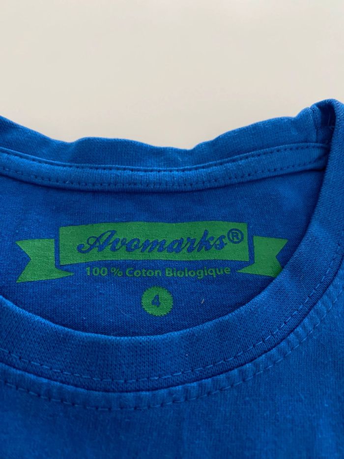 Tee shirt bleu Corsica 4 ans - photo numéro 2