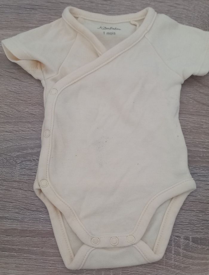 Lot de 3 body fille manche courte taille 1 mois - photo numéro 3