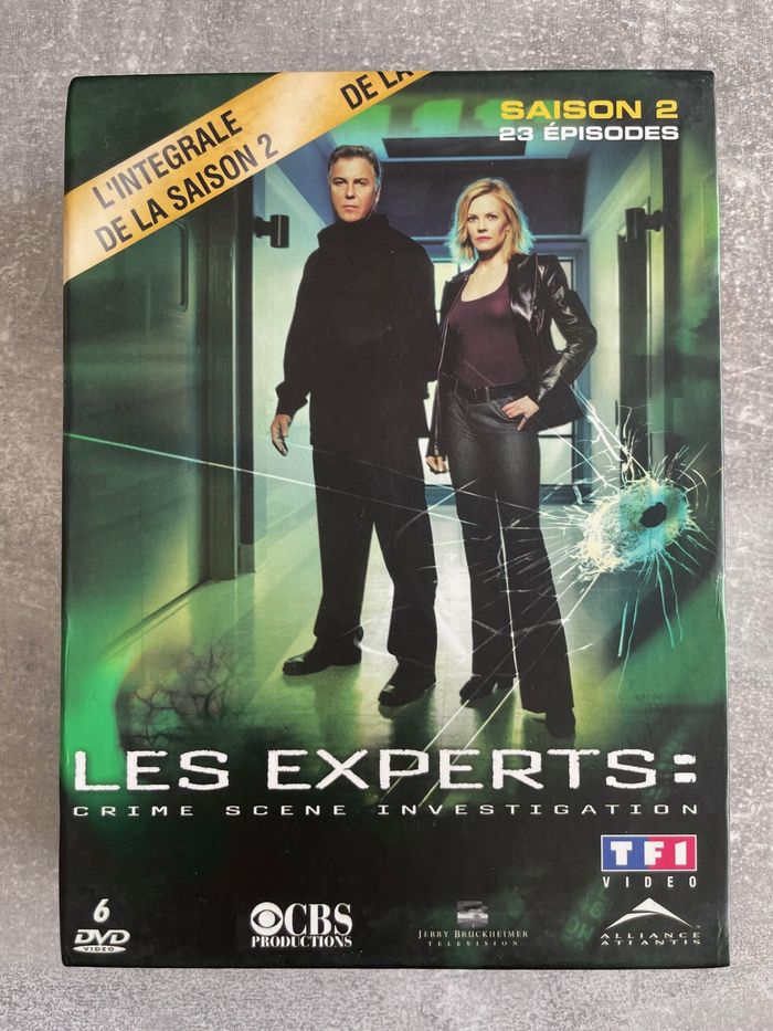 Coffret 6 DVD Les experts CSI saison 2 l'intégrale en français. - photo numéro 1
