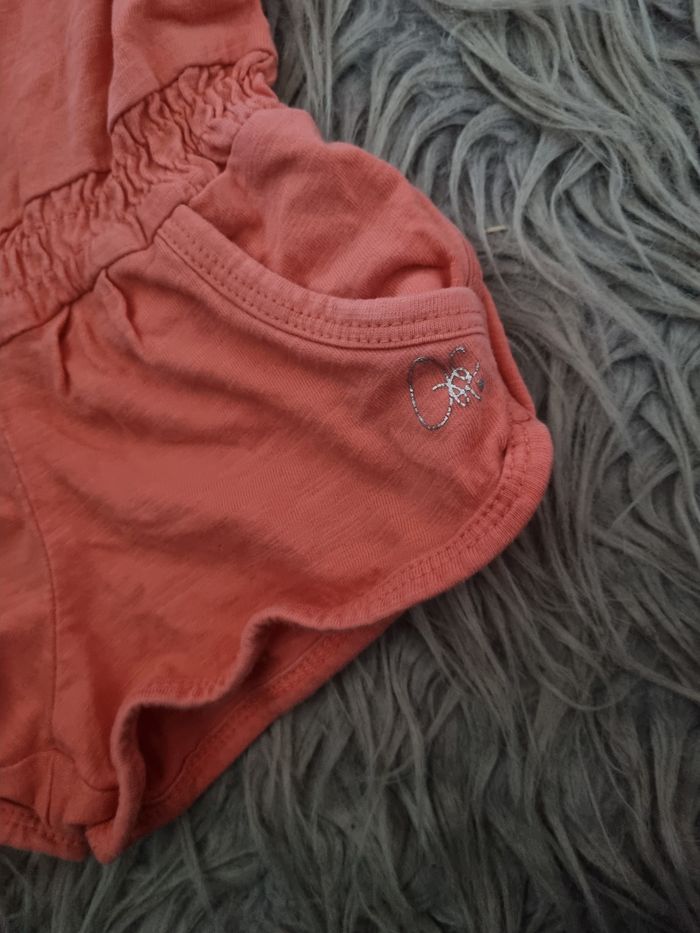 Combi-short corail 2ans 92cm - photo numéro 2