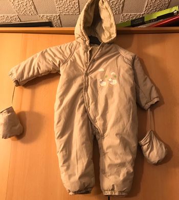 Combinaison ski beige