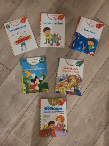 Lot de 6 livres "J'apprends à lire"
