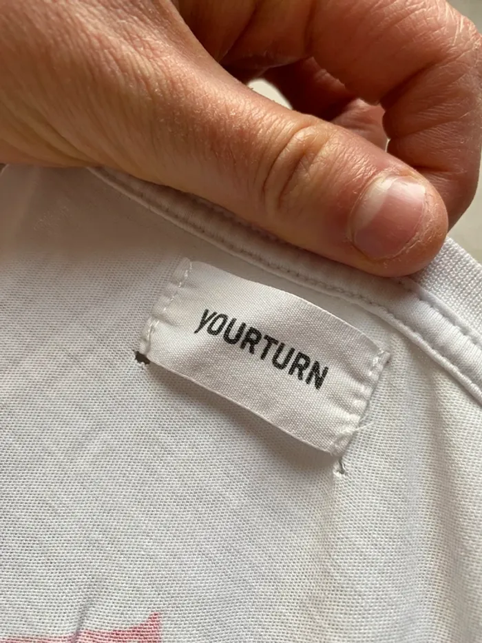 T shirt imprimé éléphant YourTurn L - photo numéro 4