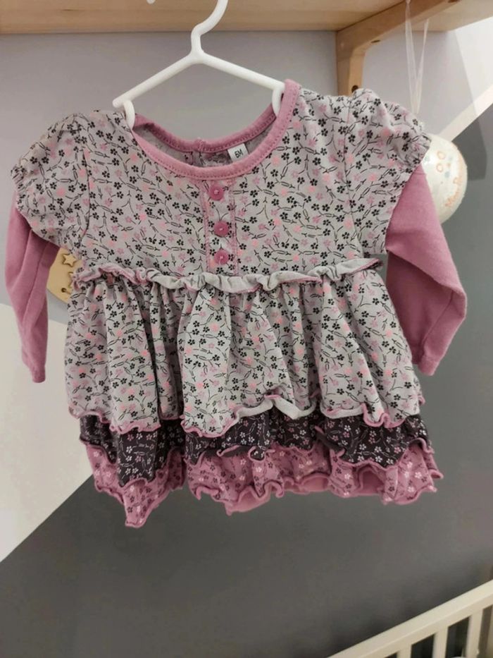 Robe 6 mois a volant