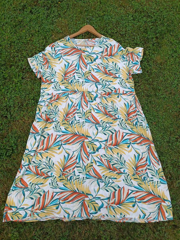 Robe florale clair 46