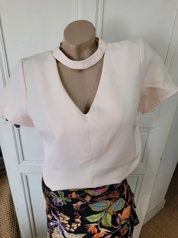 Haut sexy rose, Morgan