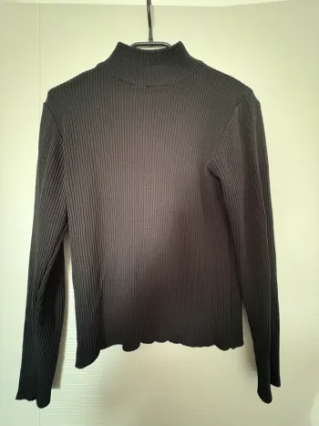Col roulé noir Kiabi – Taille M