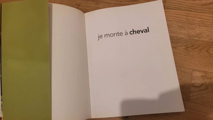 Livre je monte à cheval - photo numéro 2