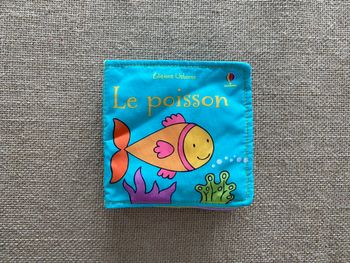 Livre tissu Le poisson Usborne