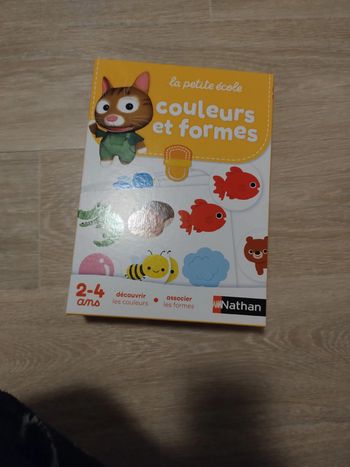 Nathan - La Petite Ecole - Découvrir les Couleurs et formes - Jeu Educatif -