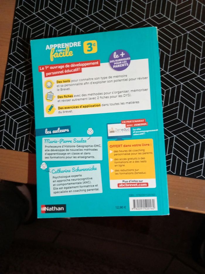 Livre apprendre c'est facile 3 e - photo numéro 2