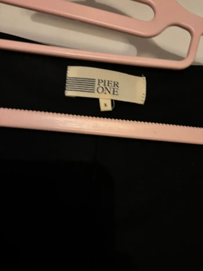 Robe noire fluide Pier One – Taille S - photo numéro 3