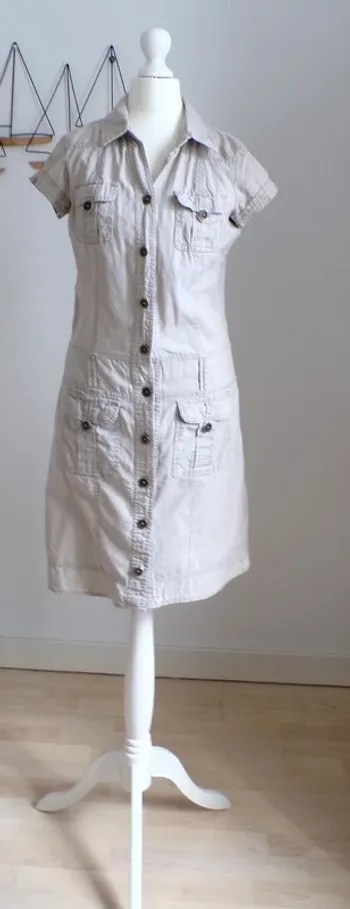 Robe style saharienne T.S