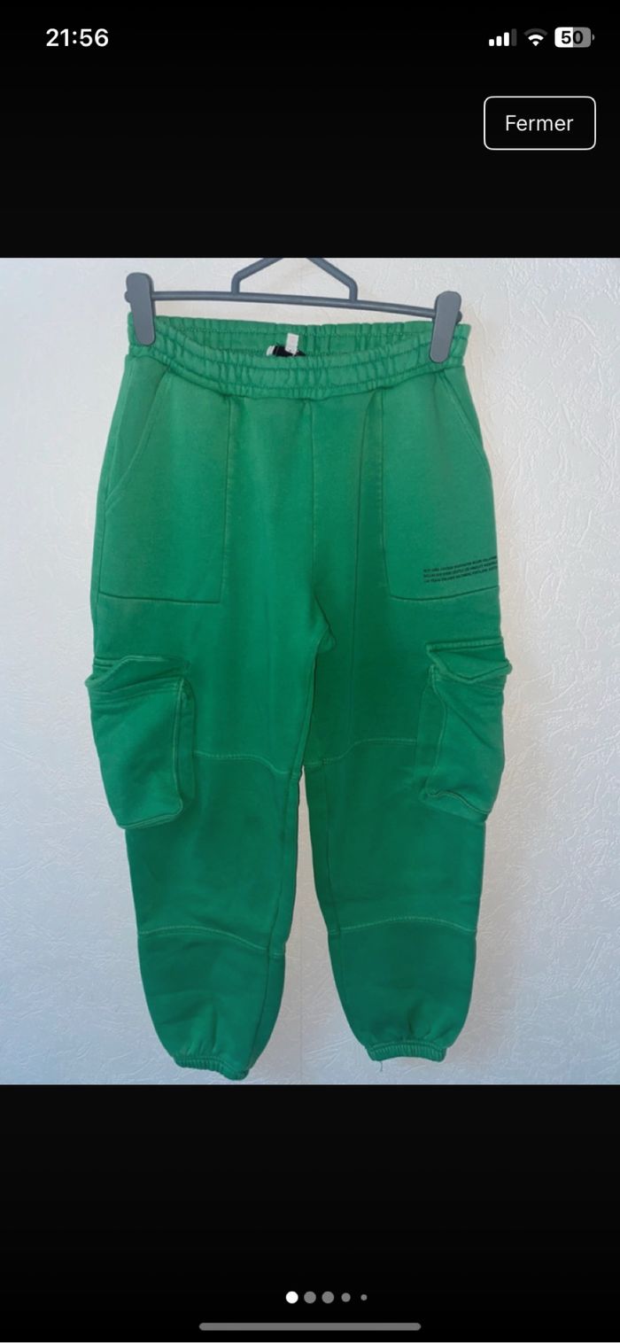 Jogging vert style cargo Jennyfer