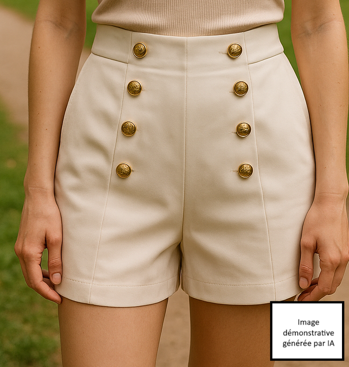 short taille haute chic - photo numéro 4