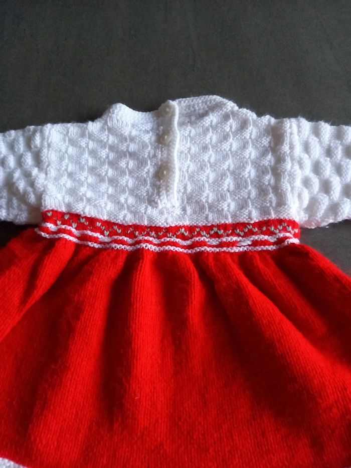 Robe hiver en laine 6 mois - photo numéro 7