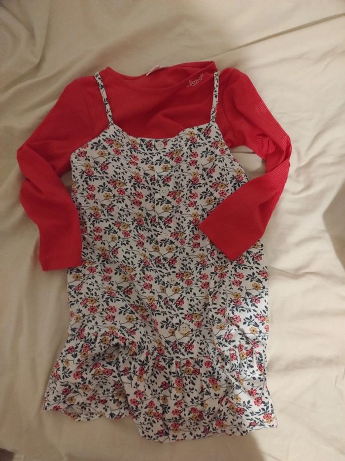 Robe tee-shirt 2 en 1 Lili marelle