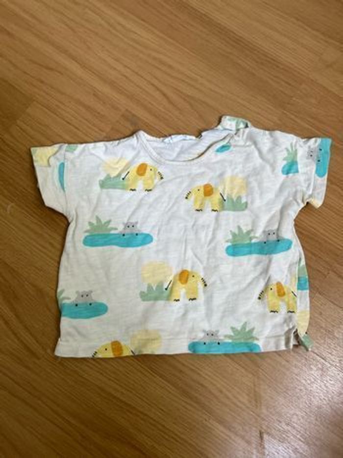 T-shirt manches courtes 9-12 mois