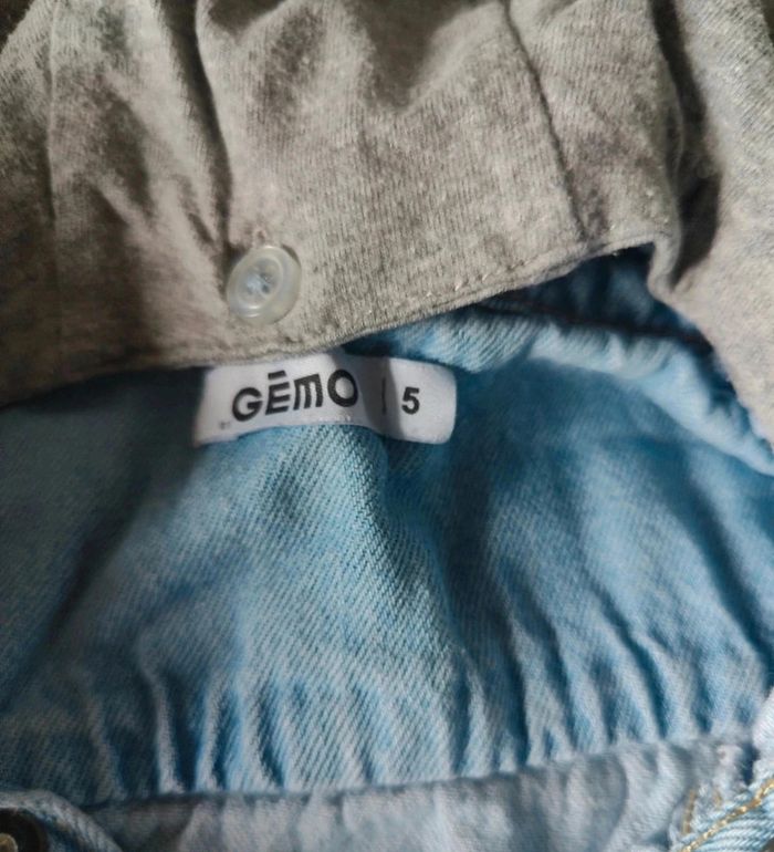 Chemise en jeans avec capuche - photo numéro 3